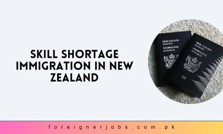 Skill Shortage Immigration in New Zealand