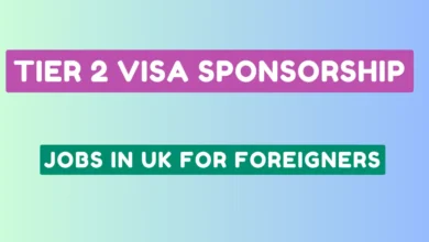 Tier 2 Visa Sponsorship Jobs in UK