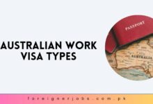 Australian Work Visa Types