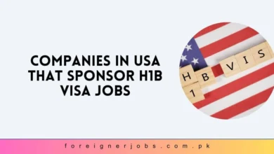 Companies in USA that Sponsor H1B Visa Jobs