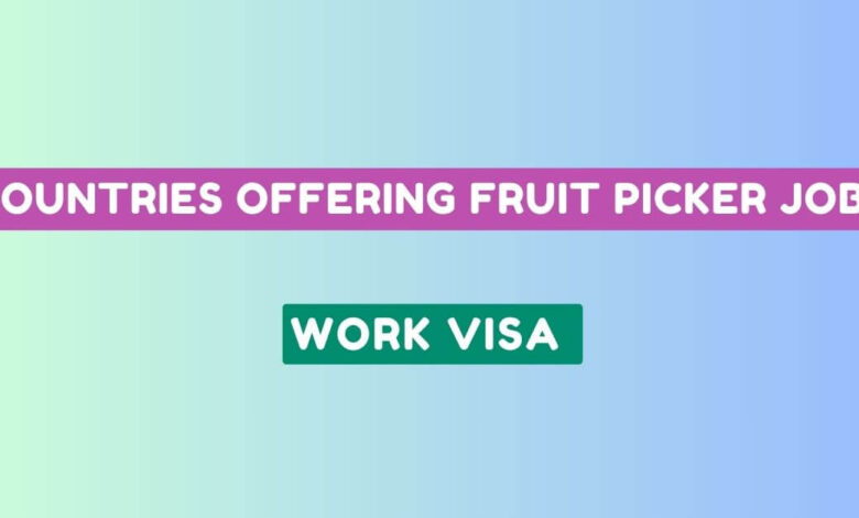 Countries Offering Fruit Picker Jobs