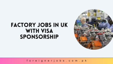 Factory Jobs in UK with Visa Sponsorship