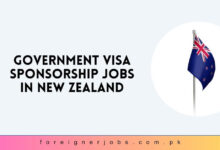 Government Visa Sponsorship Jobs in New Zealand