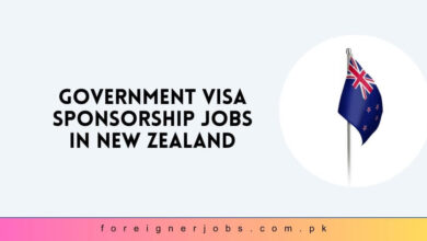 Government Visa Sponsorship Jobs in New Zealand