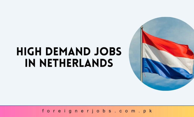 High Demand Jobs in Netherlands