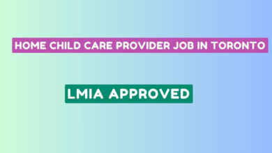 Home Child Care Provider Job in Toronto