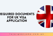 Required Documents for UK Visa Application