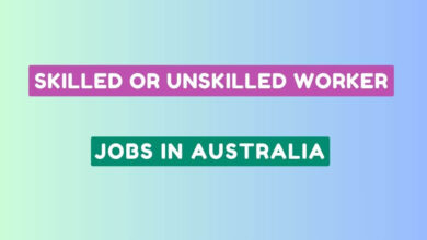 Skilled or Unskilled Worker Jobs in Australia