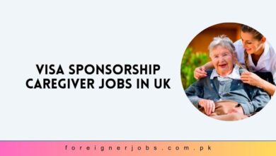 Visa Sponsorship Caregiver Jobs in UK