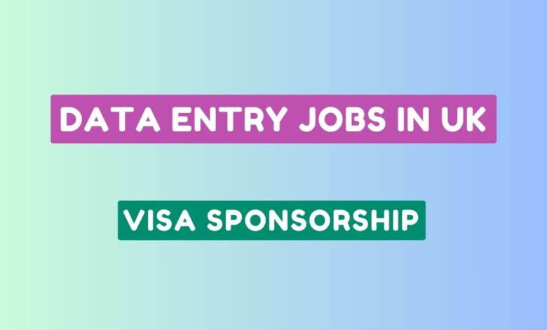 Data Entry Jobs in UK