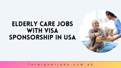 Elderly Care Jobs with Visa Sponsorship in USA