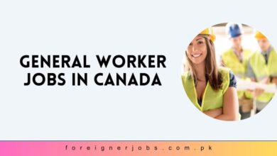 General Worker Jobs in Canada