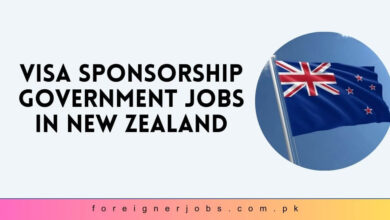 Visa Sponsorship Government Jobs in New Zealand