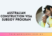 Australian Construction Visa Subsidy Program