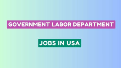 Government Labor Department Jobs in USA