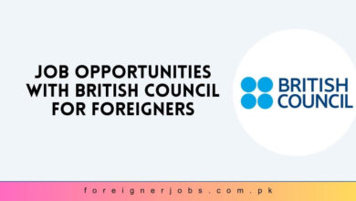 Job Opportunities with British Council For Foreigners