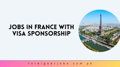 Jobs in France with Visa Sponsorship