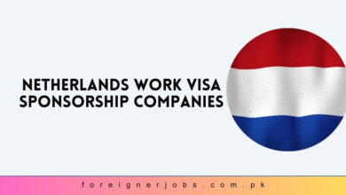 Netherlands Work Visa Sponsorship Companies