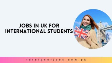 Jobs in UK for International Students