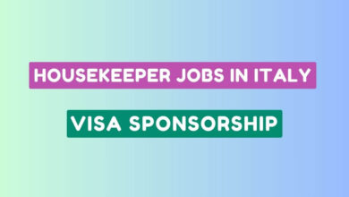 Housekeeper Jobs in Italy