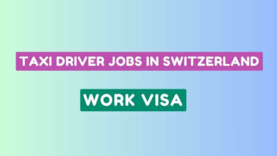 Taxi Driver Jobs in Switzerland