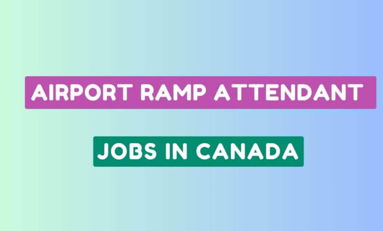 Airport Ramp Attendant Jobs in Canada