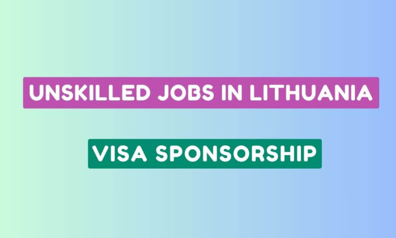 Unskilled Jobs in Lithuania