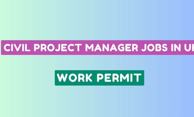 Civil Project Manager Jobs in UK