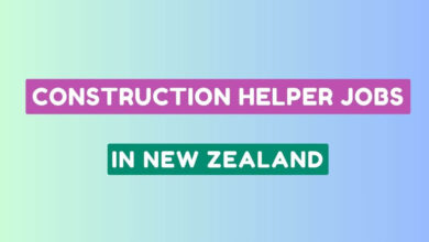 Construction Helper Jobs in New Zealand