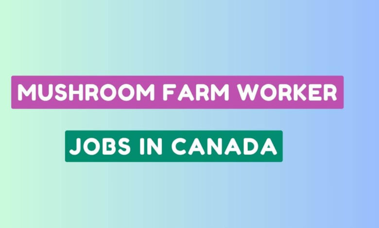 Mushroom Farm Worker Jobs in Canada