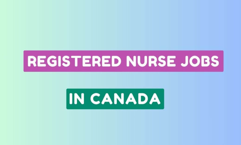 Registered Nurse Jobs in Canada