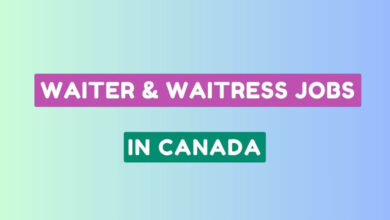 Waiter & Waitress Jobs in Canada