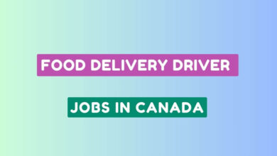 Food Delivery Driver Jobs in Canada