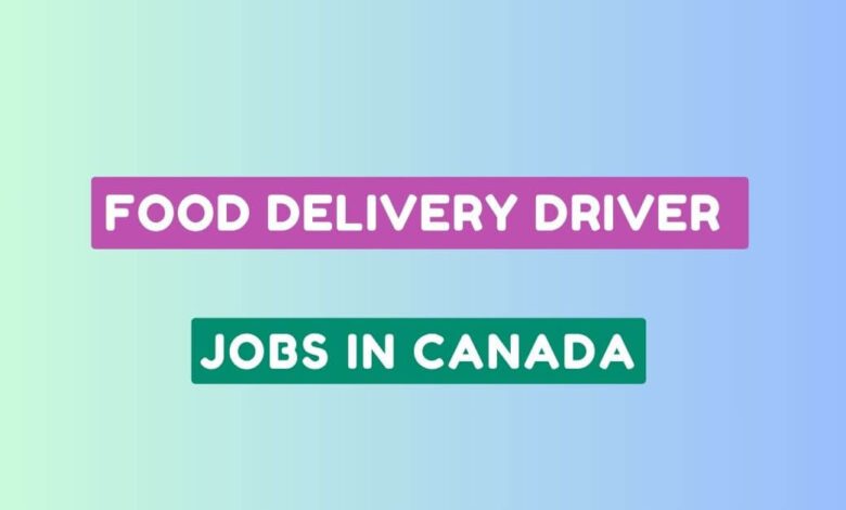 Food Delivery Driver Jobs in Canada