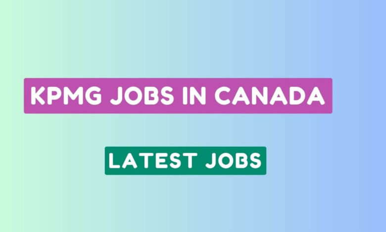 KPMG Jobs in Canada